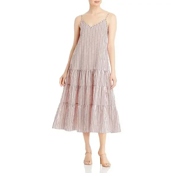 hugo boss burgundy dress Hugo Boss Drumialdan Midi Dress